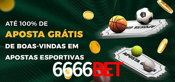 6666bet Ate 100% de Aposta Gratis